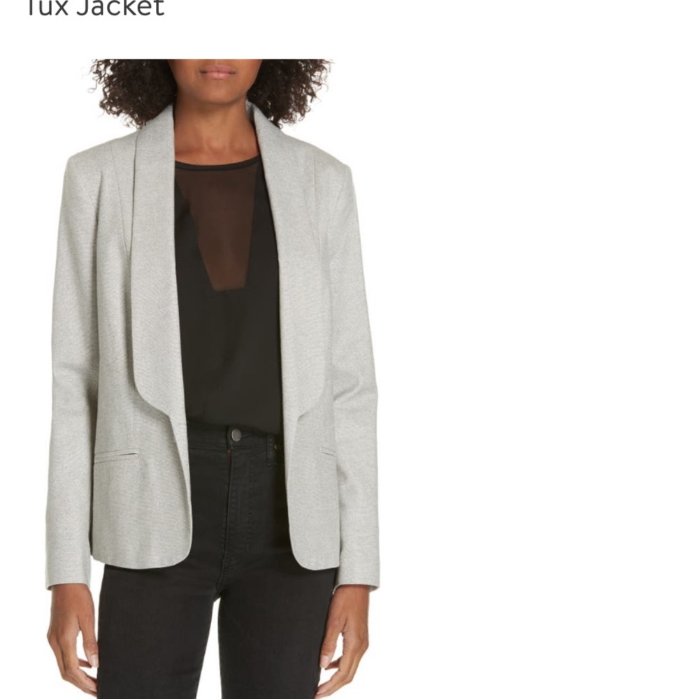 Jacket silver metallic